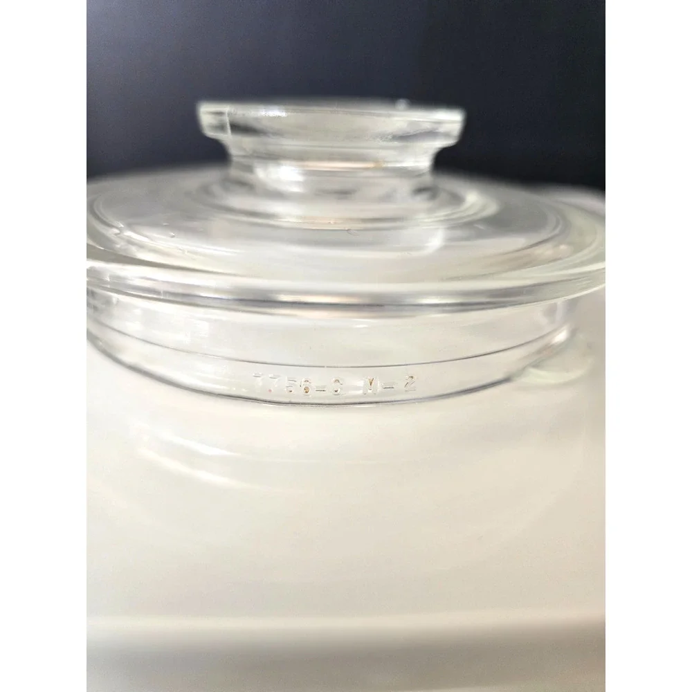 Pyrex Flameware 7756-B 6 Cup Coffee Percolator Original Glass Lid Only